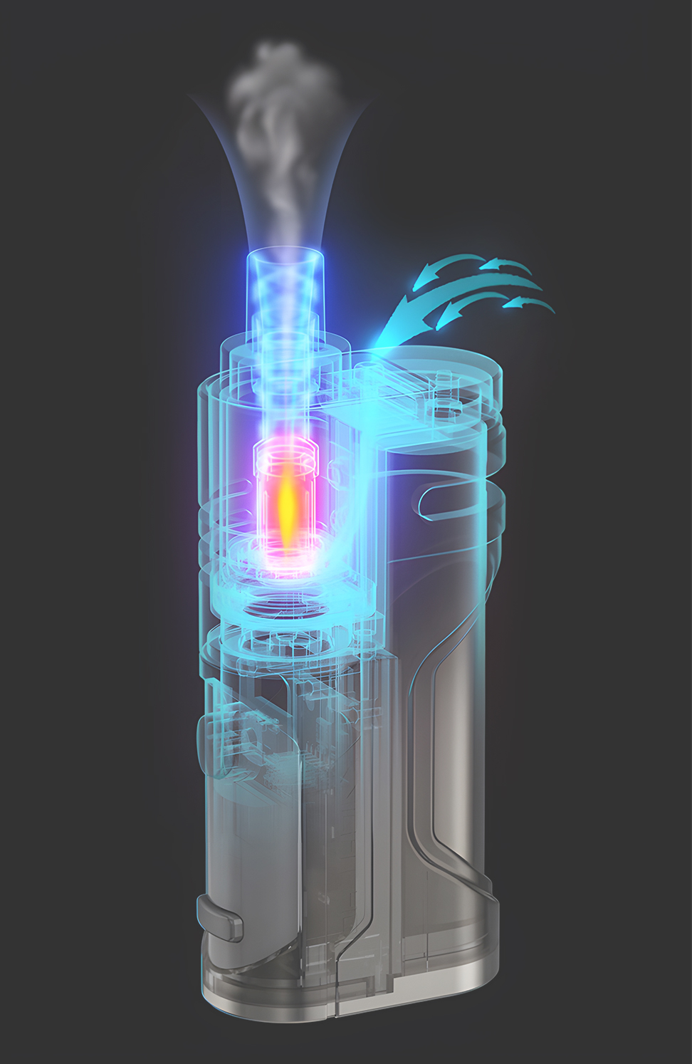 Knight 40 airflow system
